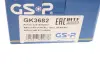 Підшипник маточини (задньої) BMW 1 (E81/E82/E88/3 (E90/E91/E92) 04-13 (+ABS) GSP GK3682 (фото 5)