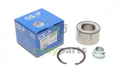 Підшипник маточини (передньої) Toyota Avensis 97-08/Corolla 97-07 (40x74x42) GSP GK6831