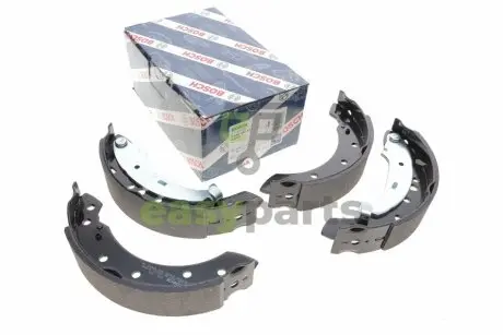 Колодки гальмівні (задні) Peugeot 206 98- (барабанні) (203.2x39) BOSCH 0986487672