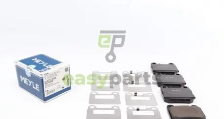 Колодки гальмівні (задні) MB M-class (W163) 2.3-5.4 98-05 (Brembo) MEYLE 025 231 5715