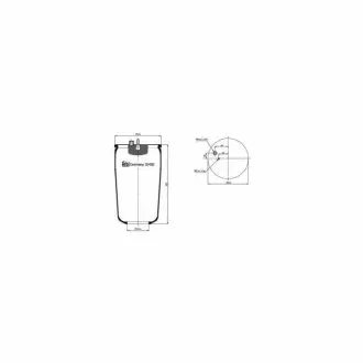 Пневмоподушка підвіски без поршня FEBI BILSTEIN 35492