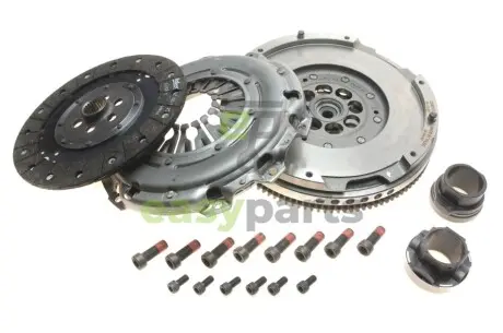 Демпфер + комплект зчеплення + вижимний + вилка BMW 5 (E60) 05-09 M47/N47 Valeo 837086