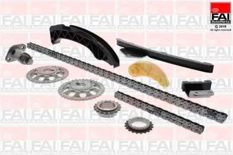 TOYOTA К-кт ланцюга ГРМ Auris,Avensis,Corolla,Matrix,Prius,Yaris,Lexus 1.8 08- FAI TCK305NG