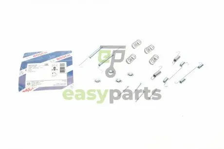 Комплект пружинок колодок ручника Daewoo Matiz/Chevrolet Matiz 0.8/1.0 98- BOSCH 1987475275