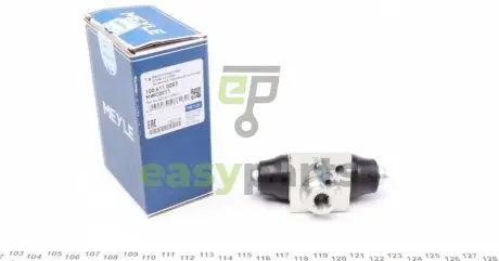 Циліндр гальмівний (задній) Audi 100/80/VW Golf II/III/Jetta/Passat 75- (d=17,46mm) MEYLE 100 611 0057