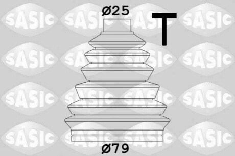 Комплект пыльника, приводной вал SASIC 1904049