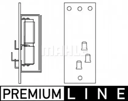 Регулятор грубки, MAN F 90 / M 90 MAHLE / KNECHT ABR 83 000P