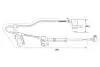 Датчик частоти обертання колеса передн. лів. TOYOTA Avensis 03- BOSCH 0265006676 (фото 5)
