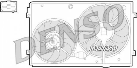 Вентилятор радіатора DENSO DER32011 (фото 1)