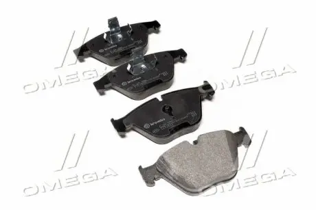 Гальмівні колодки пер. BMW 5(E60)/7(E65) 02-10 (ATE) BREMBO P06054