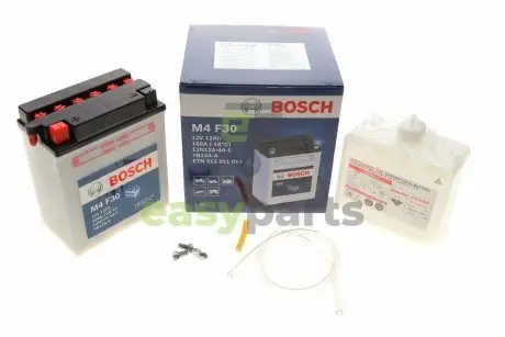 Акумулятор кислотний 12Ah 160A BOSCH 0092M4F300 (фото 1)