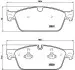 Колодки гальмівні дискові BREMBO P50102X (фото 2)