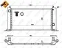 Радіатор охолодження двигуна NRF 53603 (фото 7)