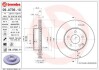 Гальмівний диск пер. MB C-CLASS S204 07-14 BREMBO 09.A736.11 (фото 1)