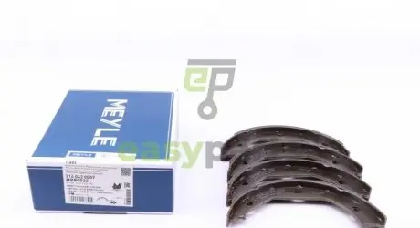 Колодки ручника BMW 1 (E81/E82/E88)/3 (E46/E90/E91)/5 (E39) 2.0-4.4 95-13 (185x20) MEYLE 314 042 0007
