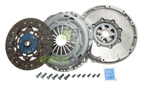 Демпфер + комплект зчеплення VW Caddy 2.0TDI 09- (103kw) (d=240mm) SACHS 2289601002