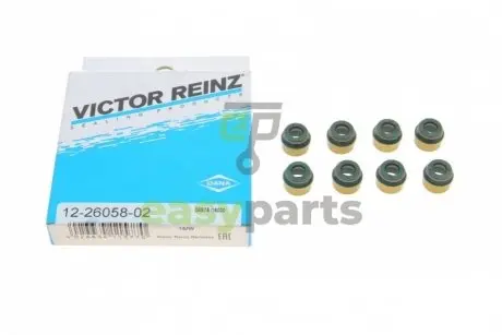 Сальник клапана (впуск/випуск) Citroen Berlingo 1.1/1.4 (к-кт 8шт) VICTOR REINZ 12-26058-02