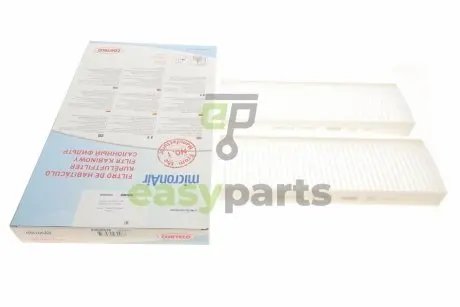 Фільтр салону Citroen Berlingo/Peugeot Partner 08- (к-кт 2шт.) CORTECO 80000839