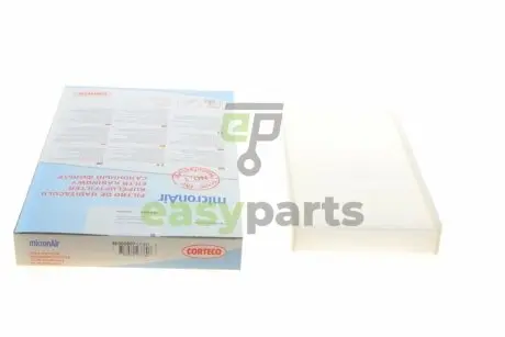 Фільтр салону Citroen C5/C6/Peugeot 407 04- CORTECO 80000807