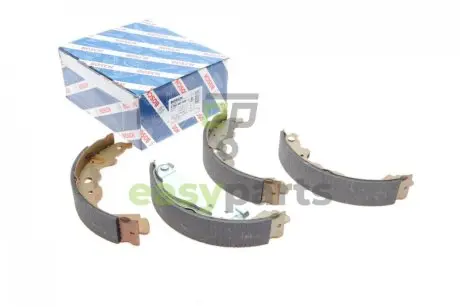 Колодки гальмівні (задні) Renault Kangoo 08- (барабанні) (228.6x40) BOSCH 0986487899