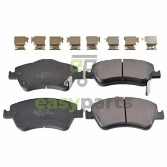 Колодки гальмівні (передні) Toyota Auris 06-12/Corolla 06-14 BLUE PRINT ADT342169