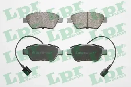 Тормозные колодки дисковые LPR 05P1656