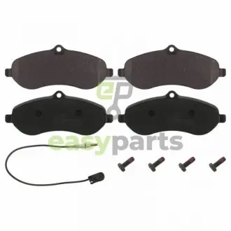 Колодки тормозные (передні) Fiat Scudo/Citroen Jumper/Peugeot Expert 1.6/2.0HDi 07- (с датчиком) BLUE PRINT ADT342207