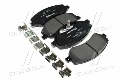 Гальмівні колодки пер. VW Amarok 10-22 BREMBO P85115