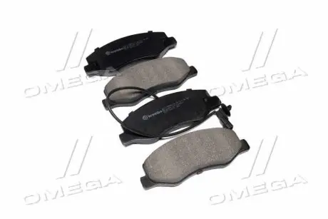 Гальмівні колодки зад. Master/Movano 10- (спарка) BREMBO P68061