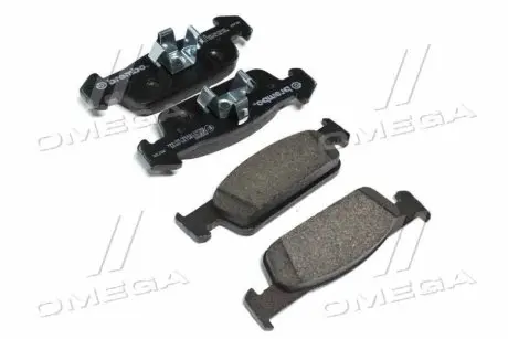 Комплект гальмівних колодок з 4 шт. дисків BREMBO P68060