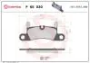 Колодки гальмівні дискові BREMBO P65030 (фото 1)