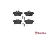 Гальмівні колодки зад. Citroen C4 09-/Peugeot 3008 09- (TRW) BREMBO P61114 (фото 2)