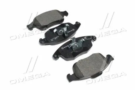 Гальмівні колодки пер. Berlingo/Partner 08- BREMBO P61083