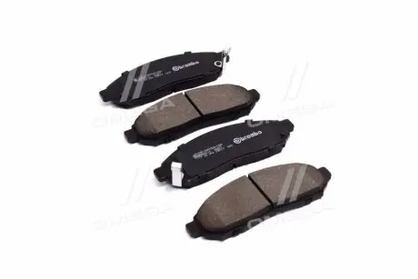 Гальмівні колодки пер. Navara/Partfinder/Leaf 05- BREMBO P56096