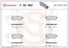 Колодки тормозные дисковые BREMBO P56082 (фото 1)