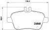 Тормозные колодки дисковые BREMBO P50091 (фото 1)