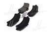 Колодки гальмівні дискові (комплект 4 шт) BREMBO P50060 (фото 2)