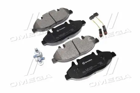 Гальмівні колодки пер. Vito (639) 03-07 (>ch.№342257) BREMBO P50050