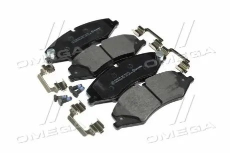 Гальмівні колодки пер. Land Rover Discovery 09- (TRW) BREMBO P44022