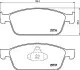 Гальмівні колодки пер. Ford Focus III 10-/Transit Connect 13- (ATE) BREMBO P24157 (фото 1)