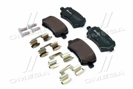 Колодки гальмівні дискові BREMBO P24078