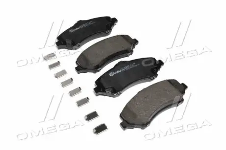 Гальмівні колодки пер. Journey/Freemont/Cherokee 06- BREMBO P11022