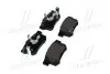 Гальмівні колодки зад. Civic 98-/Accord 90-03 (Akebono) BREMBO P28051 (фото 4)