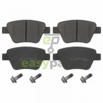 Колодки гальмівні (задні) Audi A1/A3/Skoda Octavia/SuperB/Yeti/VW Caddy/Touran/Golf/Passat B7/B8 04 BLUE PRINT ADV184218