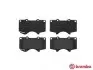 Гальмівні колодки пер. Toyota Land Cruiser/Hilux VII/Lexus GX/ MITSUBISHI PAJERO 01- (sumitomo) BREMBO P83102 (фото 2)