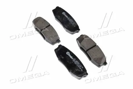 Гальмівні колодки зад. Toyota Land Cruiser 08- (advics) BREMBO P83098