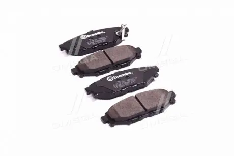 Гальмівні колодки зад. Forester/Impreza/Legacy/Outback 09- BREMBO P78020