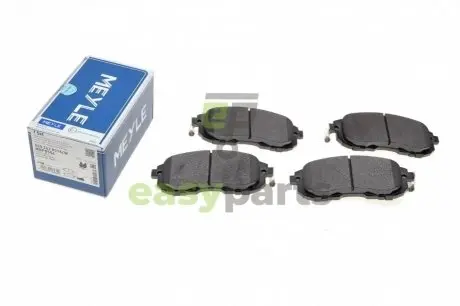 Колодки гальмівні (передні) Renault Latitude/Nissan Juke/Cube 09-/Tiida 07-12/Suzuki SX4 06- MEYLE 025 242 8016/W