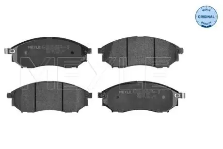 Колодки гальмівні (передні) Renault Koleos 08-/Nissan Qashqai 07-13/Pathfinder/NP300/Murano 05- MEYLE 025 236 9816/W