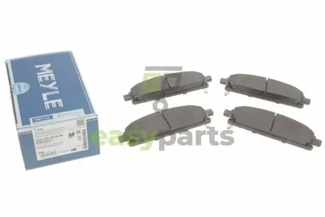 Колодки гальмівні (передні) Nissan X-Trail 01-13/Pathfinder 97-04 MEYLE 025 234 2016/W